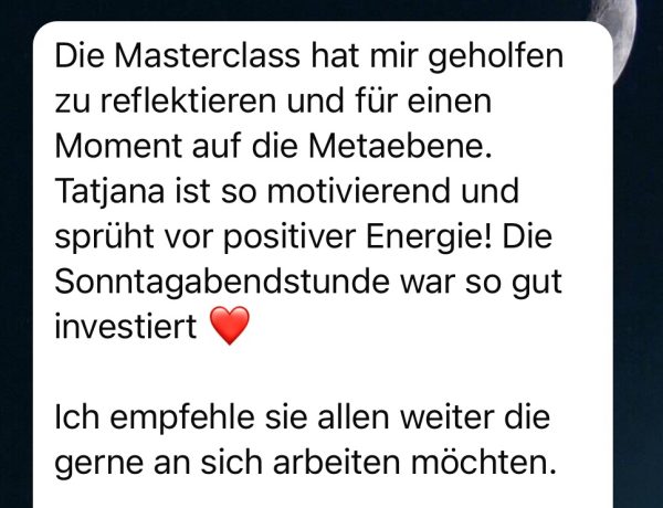 Online Masterclass für mentale Stärke & emotionale Freiheit in 4 Wochen – Bild 9