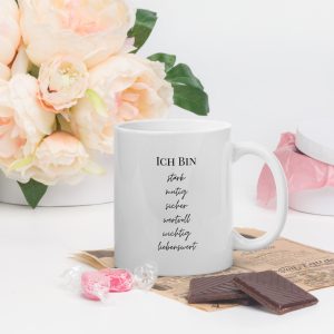 Selbstbewusstsein Tasse