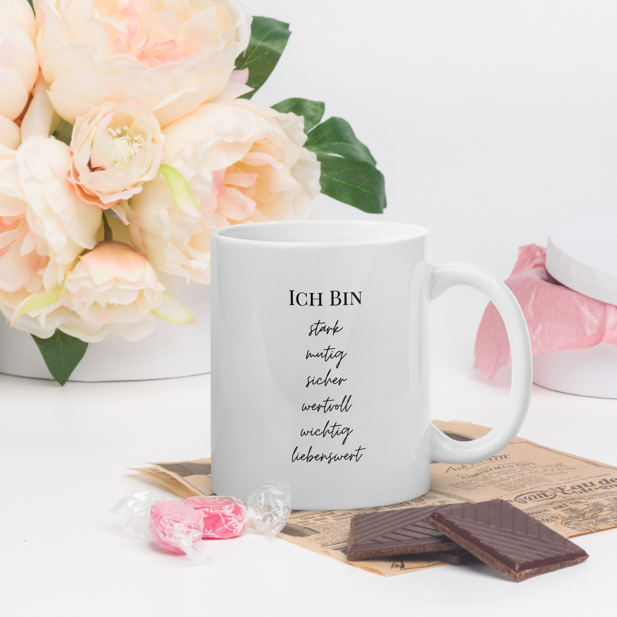 Selbstbewusstsein Tasse